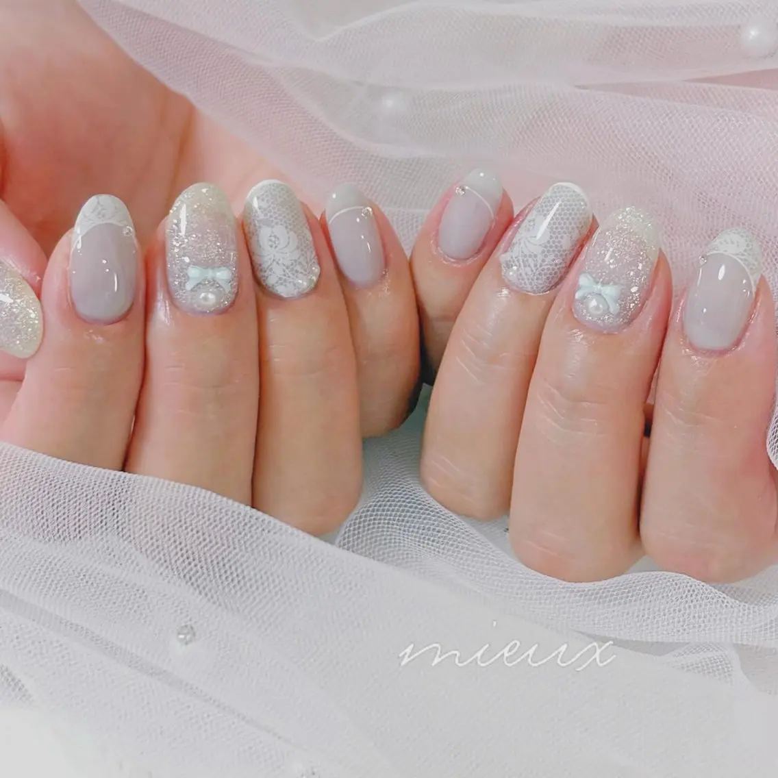 ネイル ハンドネイル nailsalon mieuxのネイルデザイン