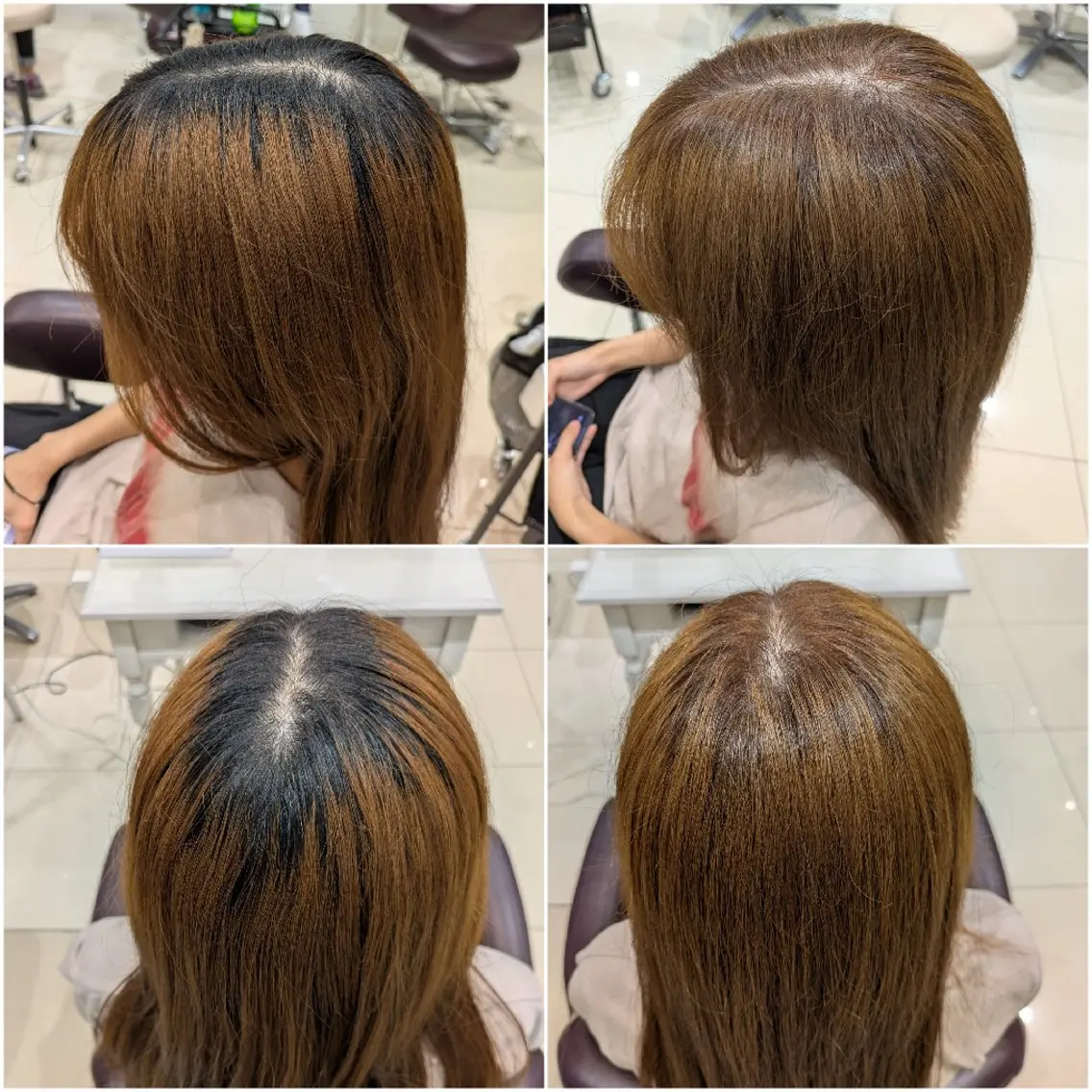 カラー aoi sのヘアスタイル