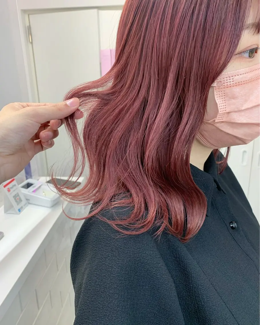 ミディアム ヘアカラー ✨カラー指名 No.1✨keitaのヘアスタイル