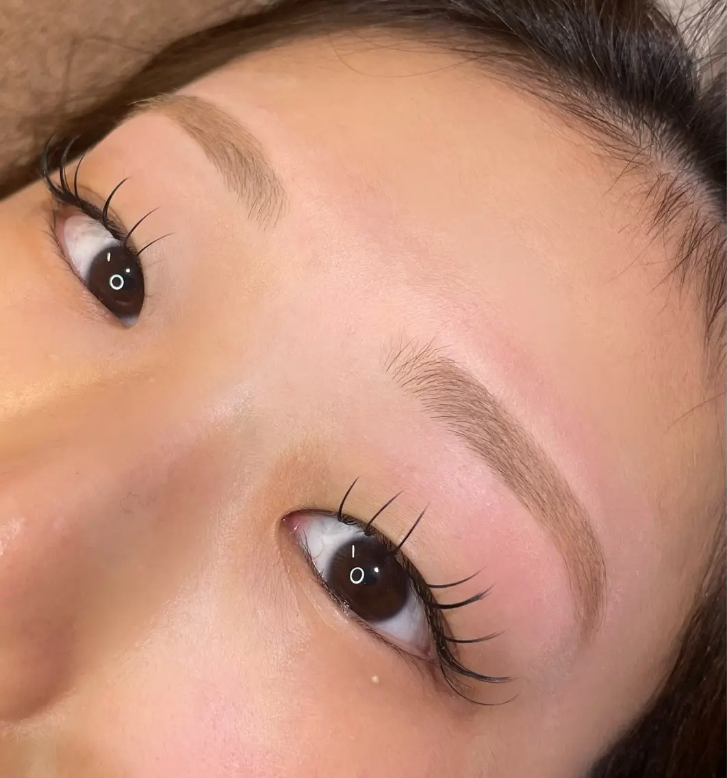 再来*当日予約◎美眉スタイリングwax×ケラチンラッシュリフトset💛ྀིの写真