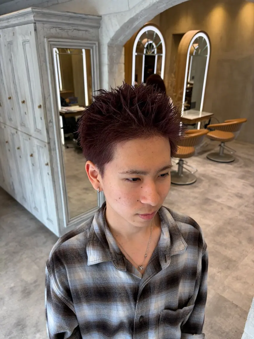 ショート カット ヘアカラー AKITO /溝の口駅のヘアスタイル