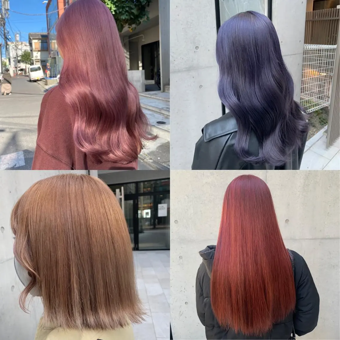 ロング カラー カット ヘアカラー トリートメント 赤みゼロ/透明感 カラー🌿KANTAのヘアスタイル