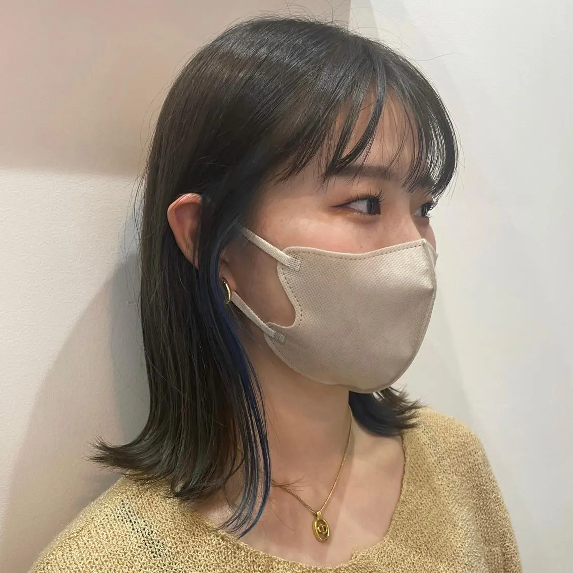 ミディアム ヘアカラー トリートメント ヘアセット 中村 優太のヘアスタイル