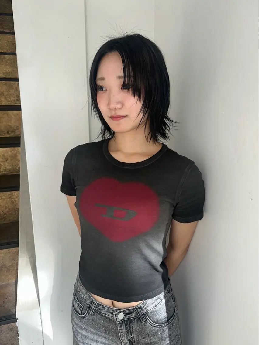 ショート カラー 透明感カラー 松本 雪愛のヘアスタイル