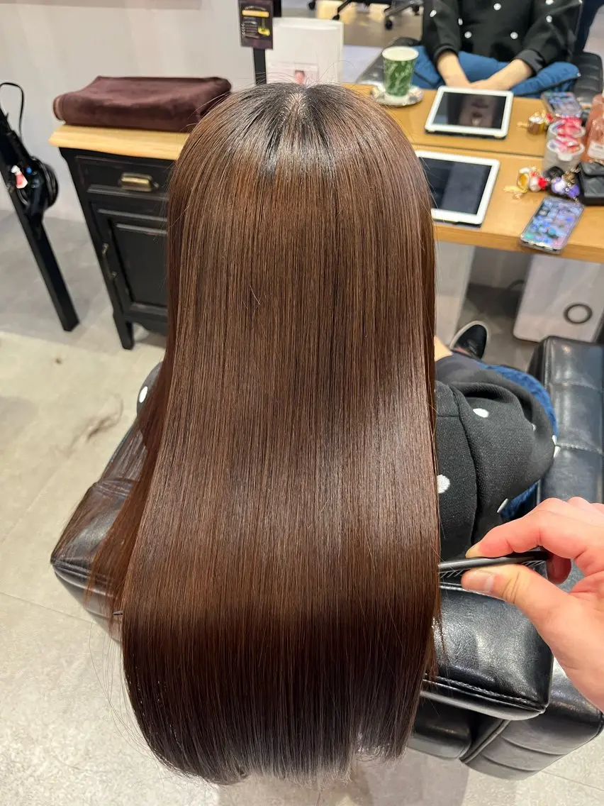 髪質改善プレミアムヘアエステ+カットの写真