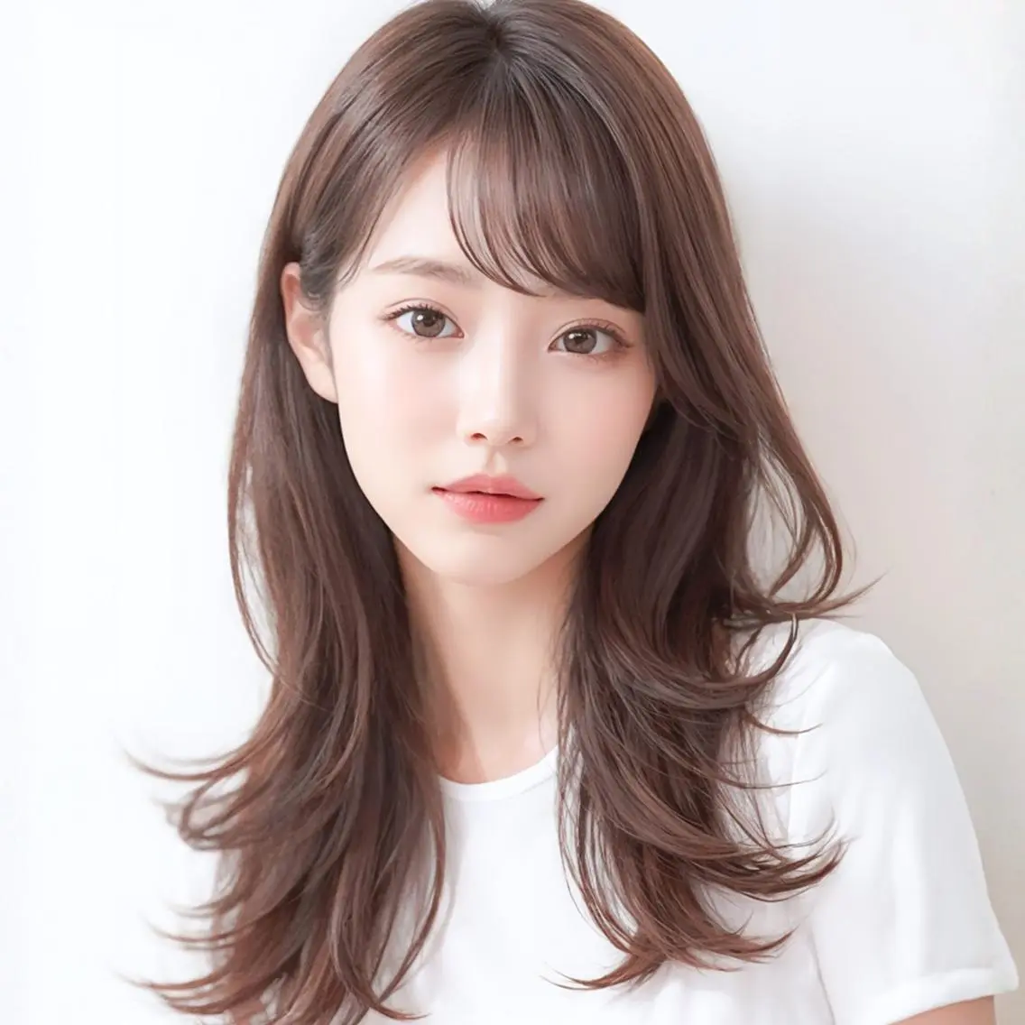 ロング カラー SOURCE枚方🫧 透明感カラー/ケアのヘアスタイル