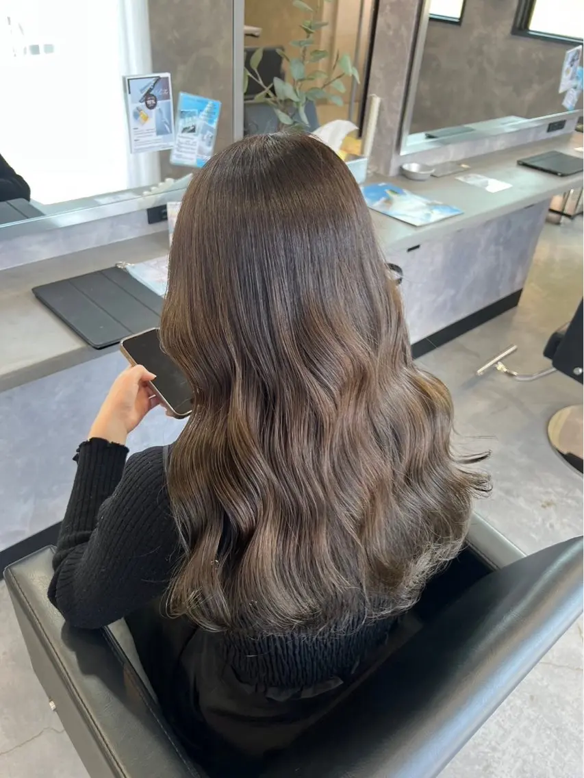 カラー ヘアカラー トリートメント 内藤 翼のヘアスタイル