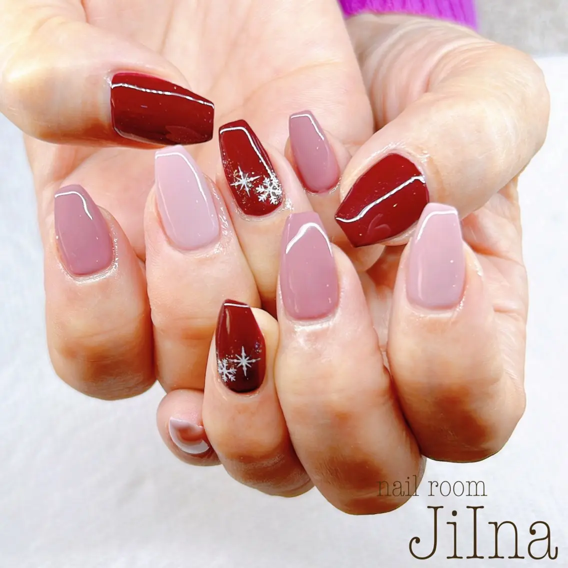 ネイル 持ち込み JiIna nailのネイルデザイン