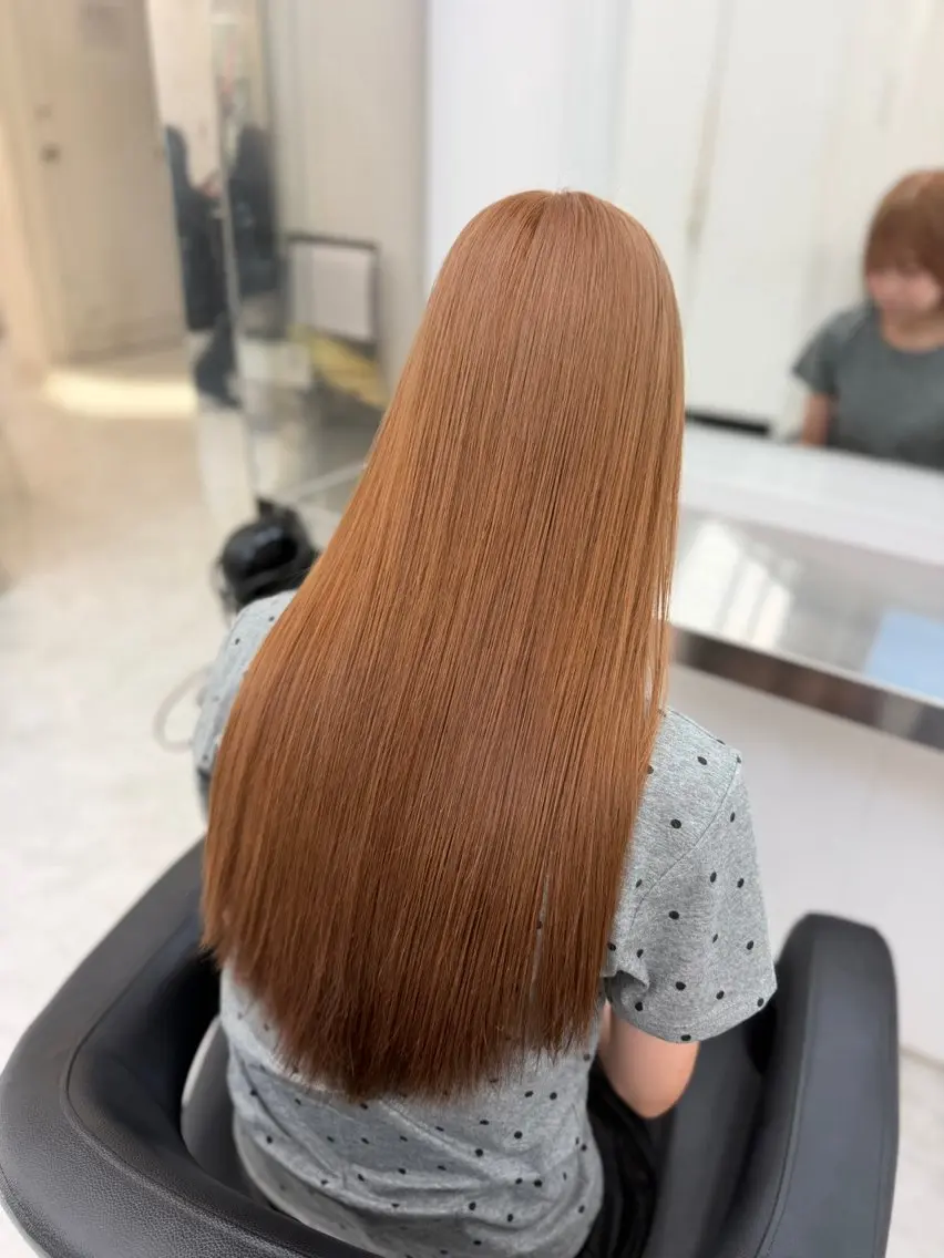 ロング カラー ヘアアレンジ カット ヘアカラー トリートメント 透明感カラー🎀艶髪 Anju/渋谷🎀のヘアスタイル