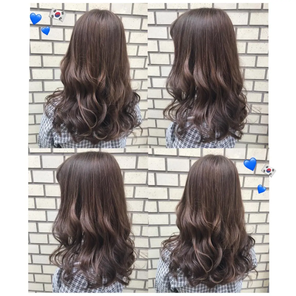 セミロング カラー アディクシーカラー ベージュカラー 韓国ヘア得意❤︎森澤 悠佳のヘアスタイル