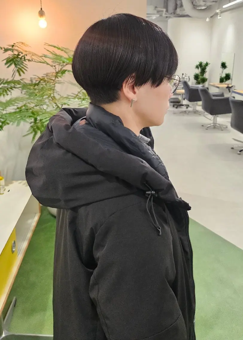 ショート ハンサムショート ショートヘア Narumi 新規限定メニュー！のヘアスタイル