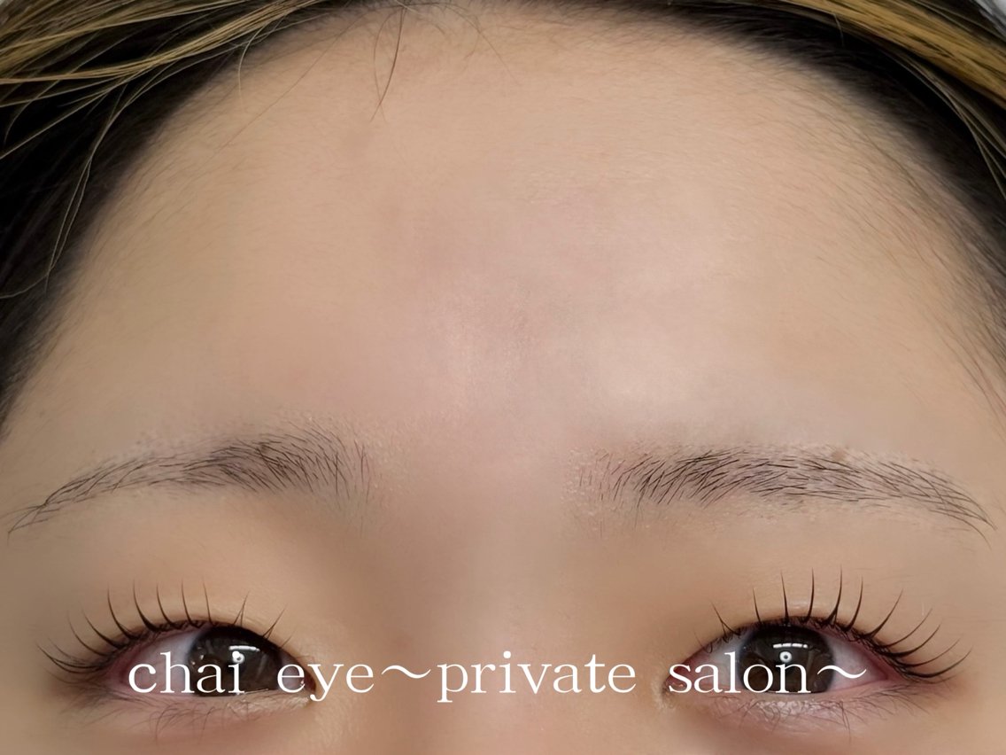 マツエク・マツパ ケラチンラッシュリフト 束感まつ毛 韓国風マツエク まつげパーマ マツパ chai nail +  eye📍鶴橋のネイルデザイン