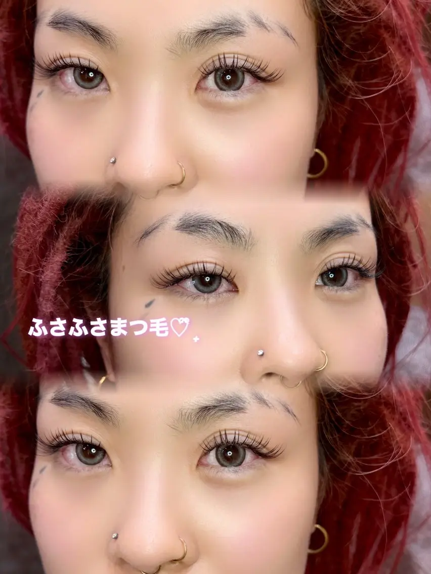 マツエク・マツパ フラットラッシュ マツエク YUKA 💫大阪福島のマツエク・マツパデザイン