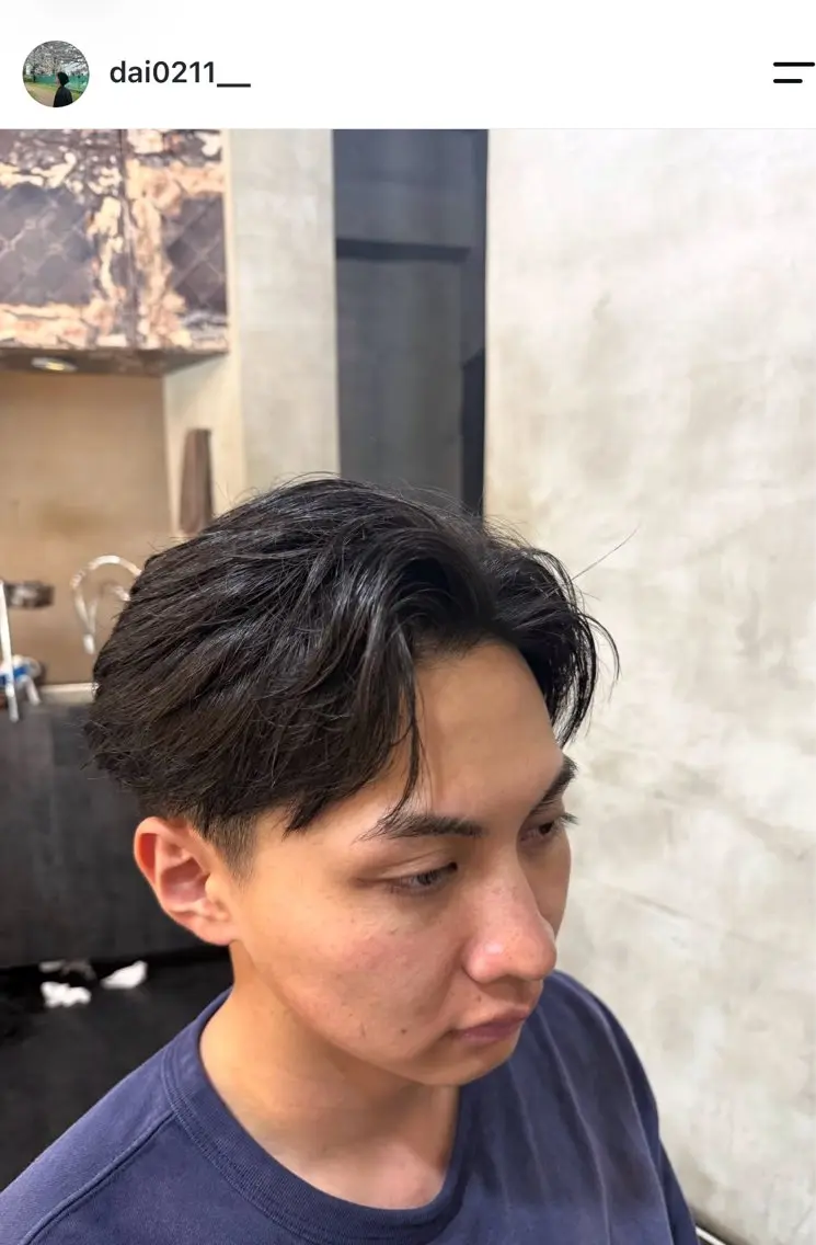 カット+シェービング ※眉カット+¥500でできますの写真