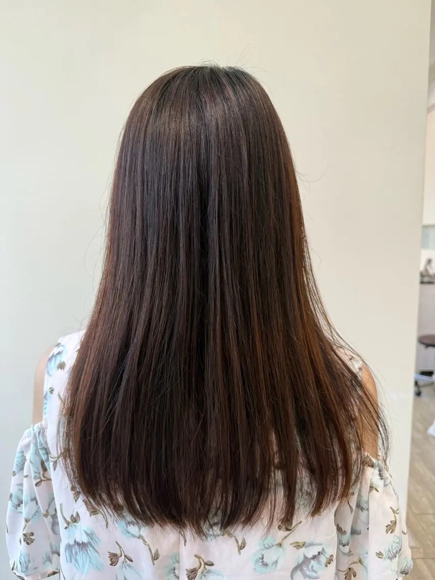 ロング ロング カット 鮫島 唯那のヘアスタイル