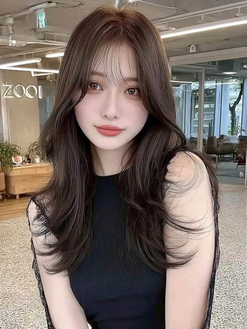 ロング カラー FOCUSJAPAN 🖤艶カラー🖤のヘアスタイル
