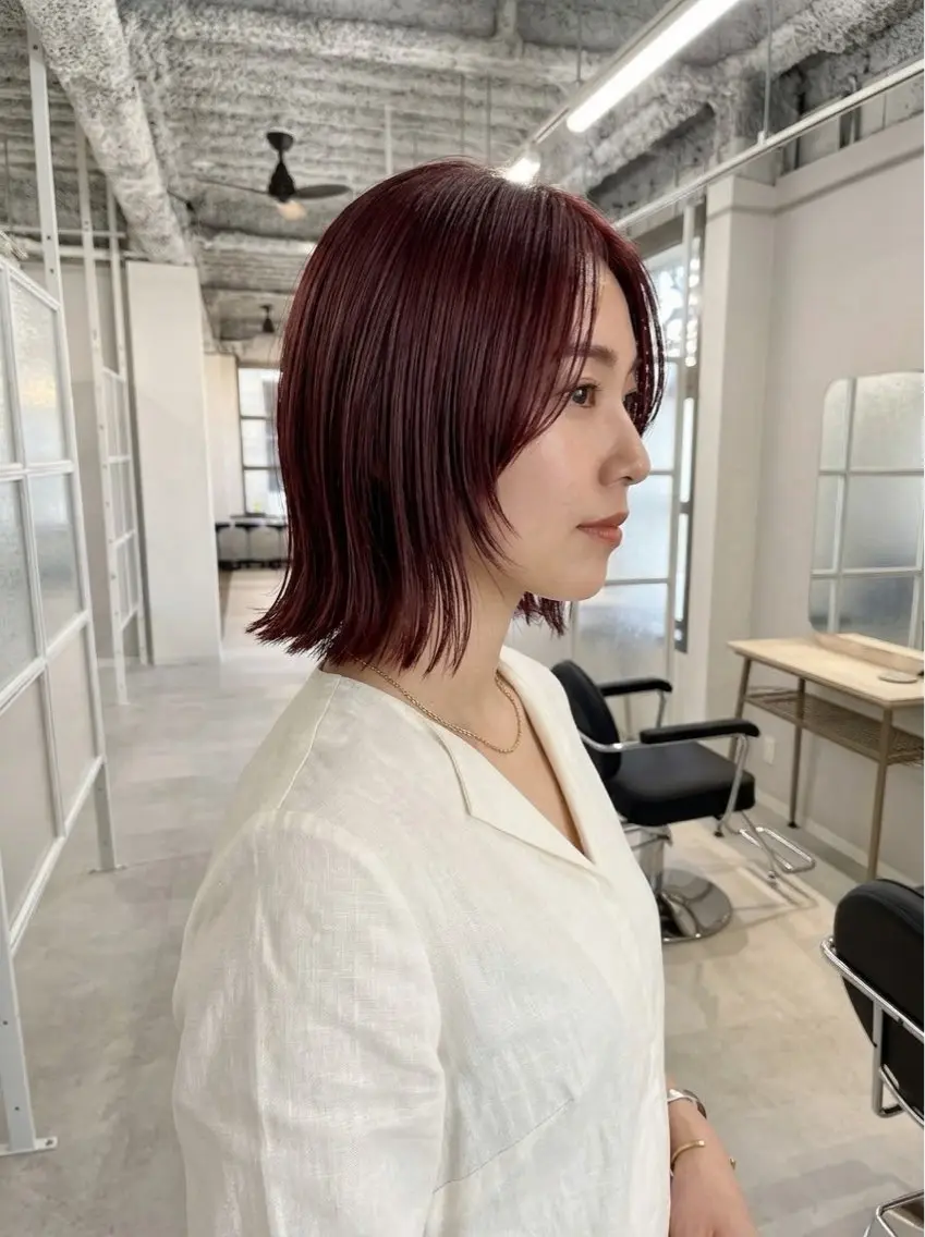 ショート カラー カット ヘアカラー トリートメント 野中 陸斗のヘアスタイル