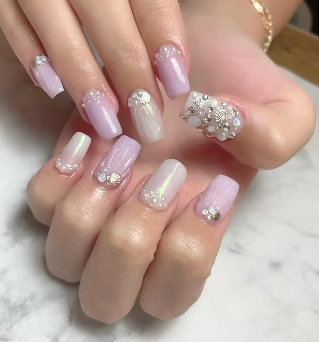 ネイル ハンドネイル Feel ‪‪☺︎‬Yuriaのネイルデザイン