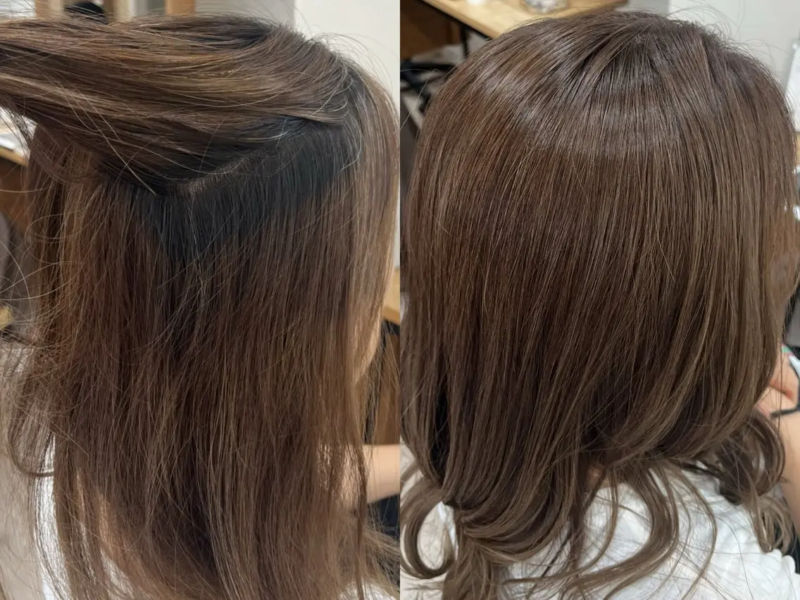 カラー ヘアカラー トリートメント 艶カラー🌙 湘南/ゴトウのヘアスタイル