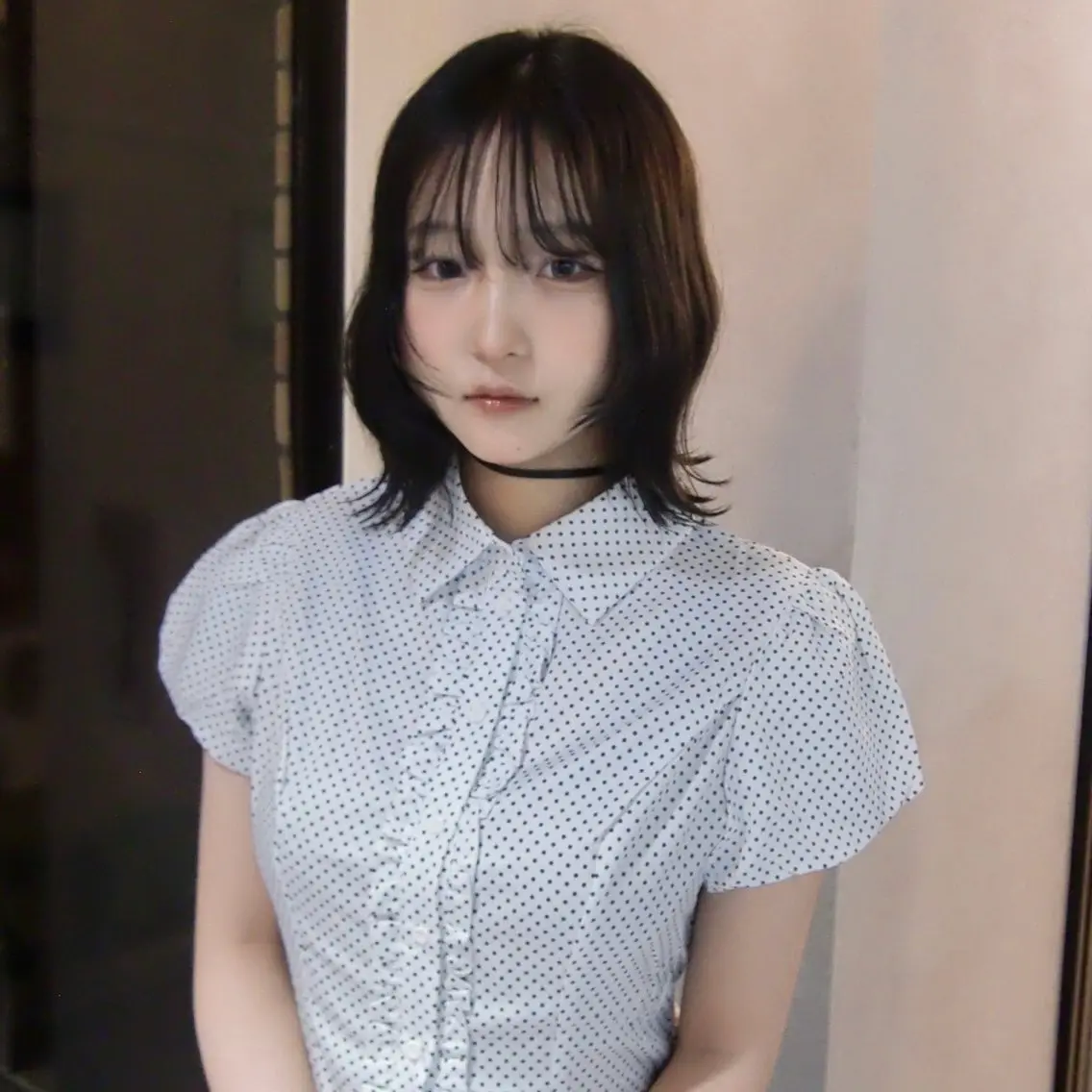 ミディアム みゅう🐾ハイトーン /レイヤーカットのヘアスタイル