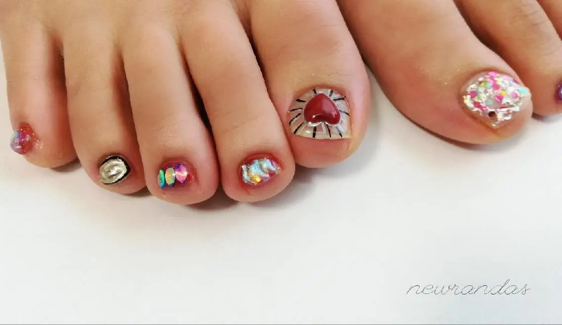 ネイル newrandas hitomiのネイルデザイン