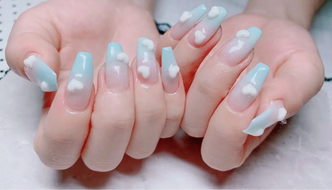 ネイル 長さ出し フットネイル ジェルネイル 韓国ネイル マグネットネイル ハンドネイル Nail Ann【西川口店】のネイルデザイン