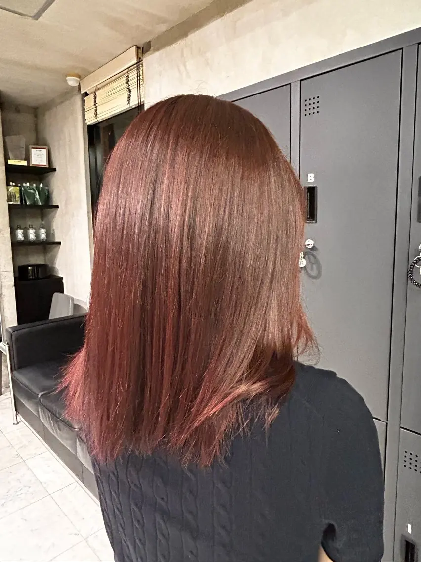 ミディアム カラー🤭🈁 ✨️🍀ショーイのヘアスタイル
