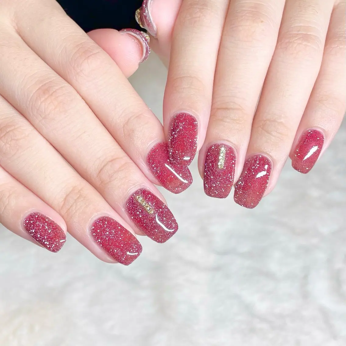 ネイル ワンカラーネイル Nail Salon Y.のネイルデザイン