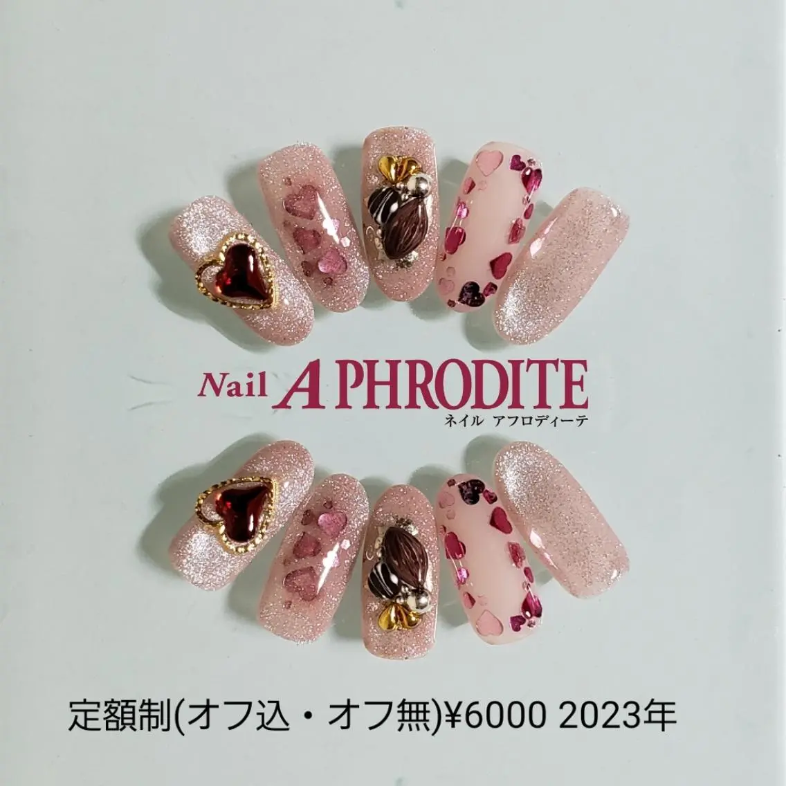ネイル ジェルネイル 持ち込み ニュアンスネイル ソフトジェル ハンドネイル Nail Aphroditeのネイルデザイン