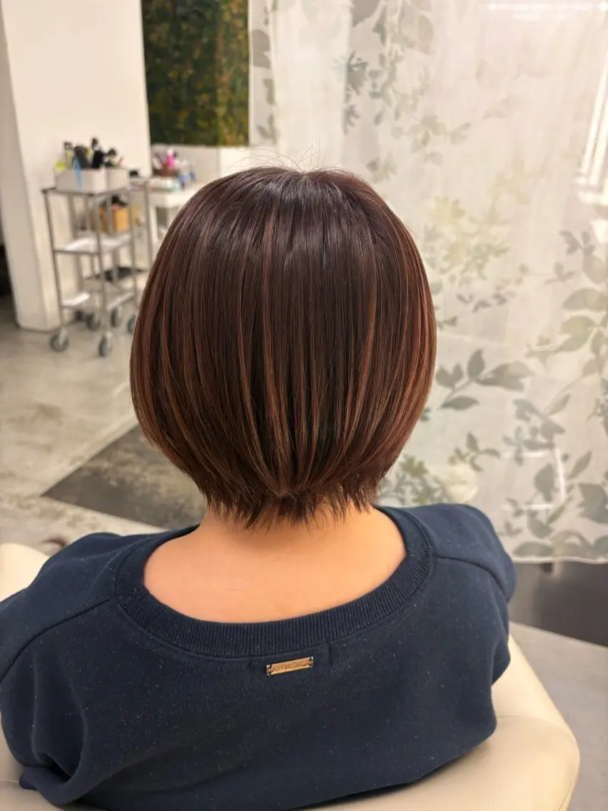 ショート カラー ブラウンカラー ピンクカラー ピンクブラウン カット ヘアカラー 田村 匡世のヘアスタイル