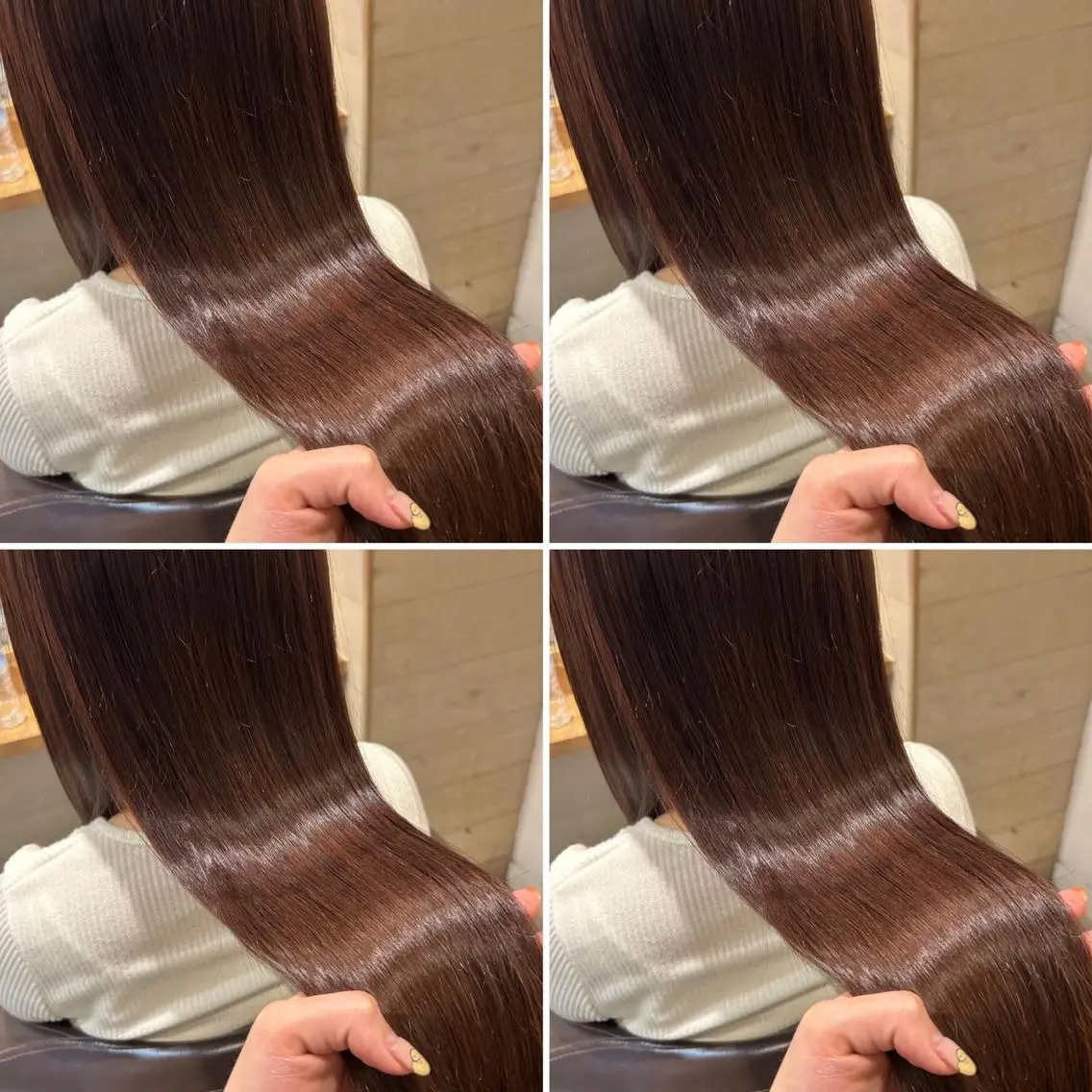 カラー ロング ヘアカラー トリートメント 髪質改善/艶カラー ✝️SAKURAのヘアスタイル