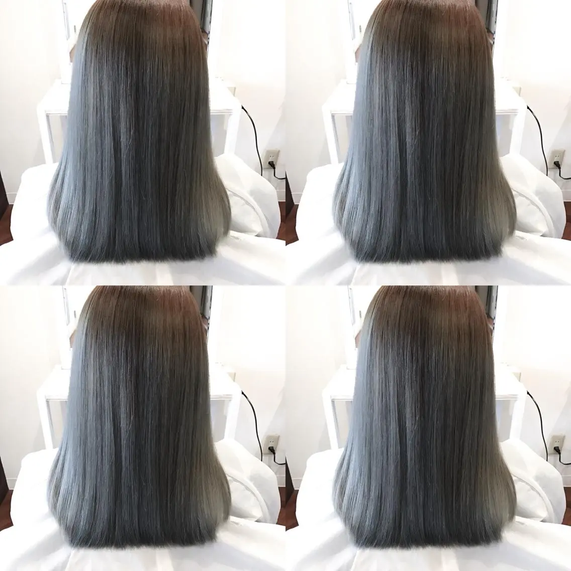 ミディアム カラー 【ツヤ髪カラー】本郷 星音のヘアスタイル
