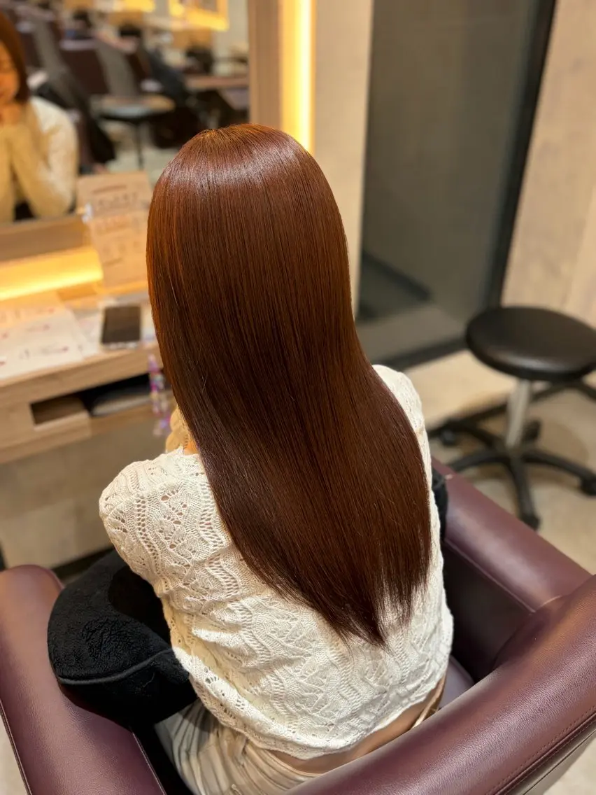 ロング ヘアカラー 佐野 叶羽のヘアスタイル