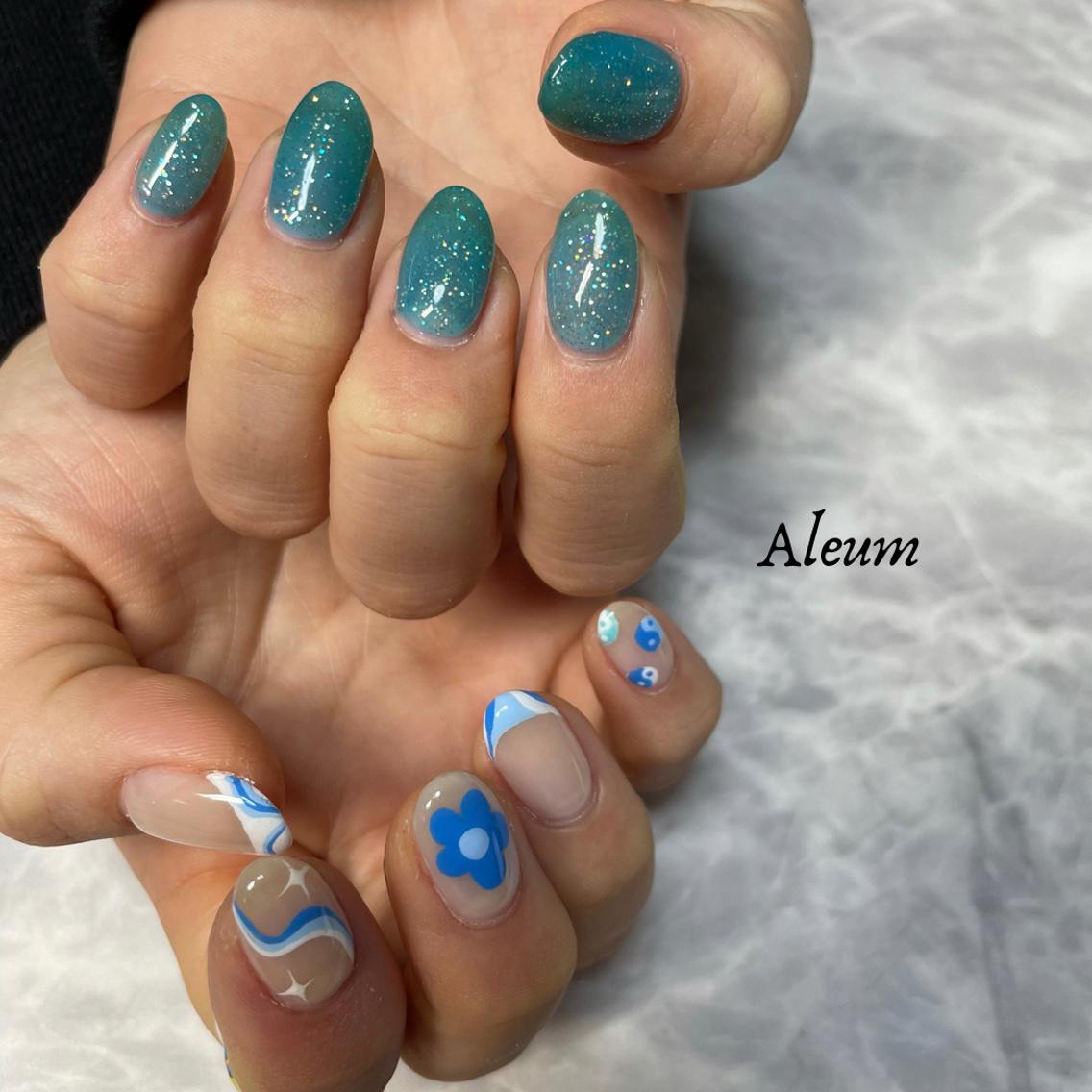 ネイル ハンドネイル Nail Salon Aleumのネイルデザイン
