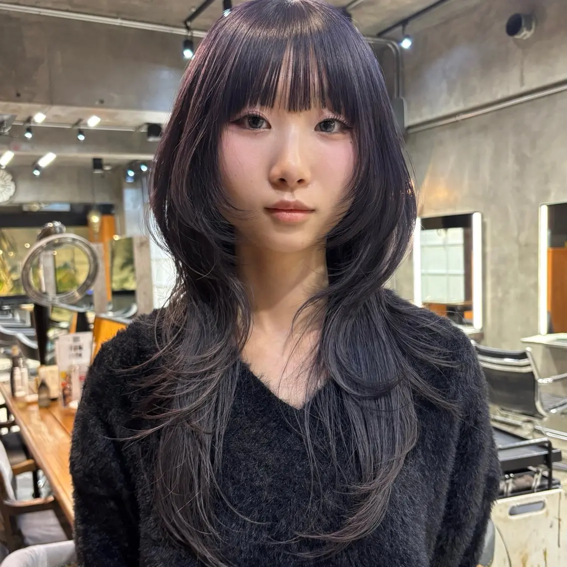 ロング カラー カット ヘアカラー トリートメント デザインレイヤー/ KOSUKEのヘアスタイル