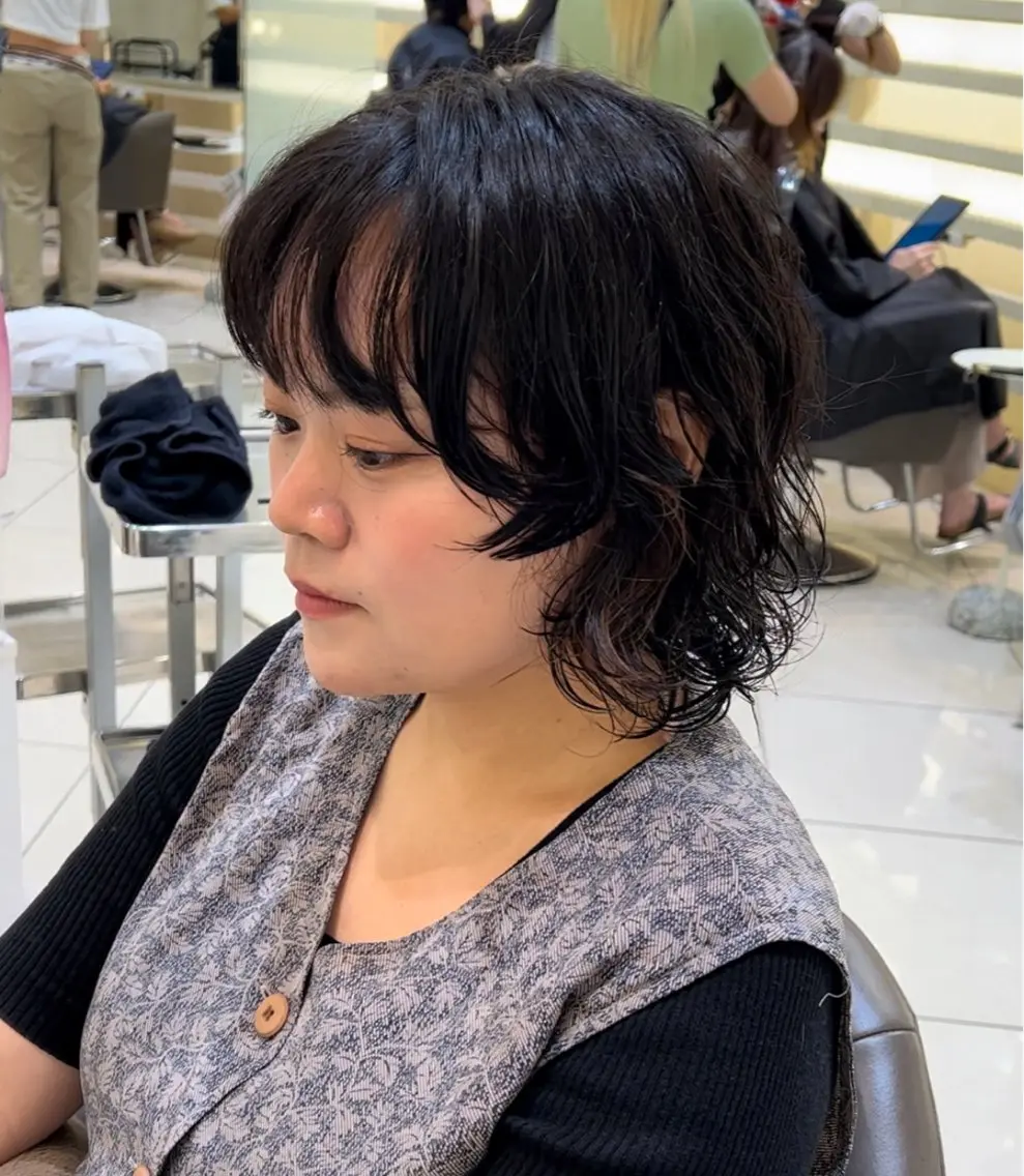 ミディアム HCA studioのヘアスタイル