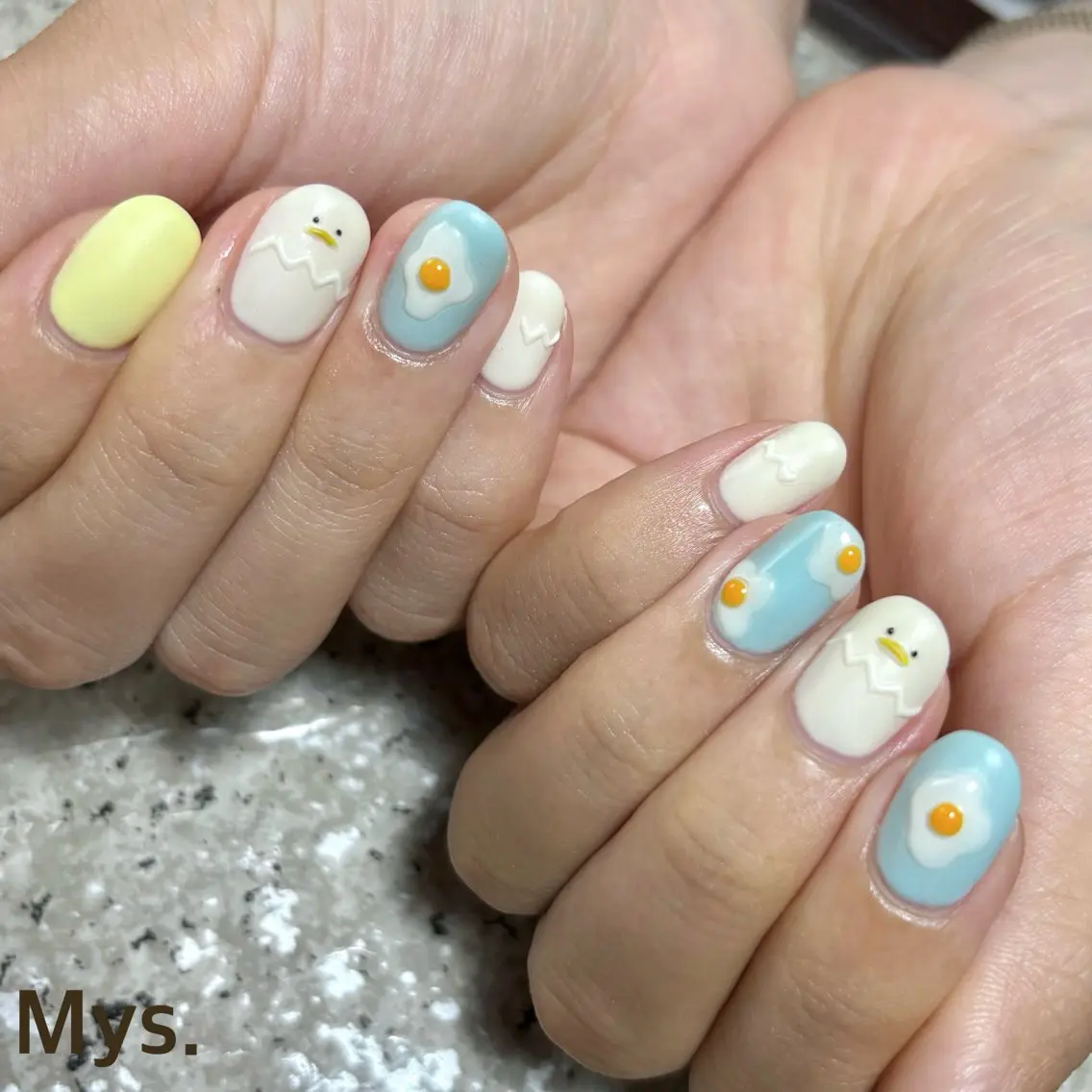 ネイル ハンドネイル Mys. 三上紗紀のネイルデザイン