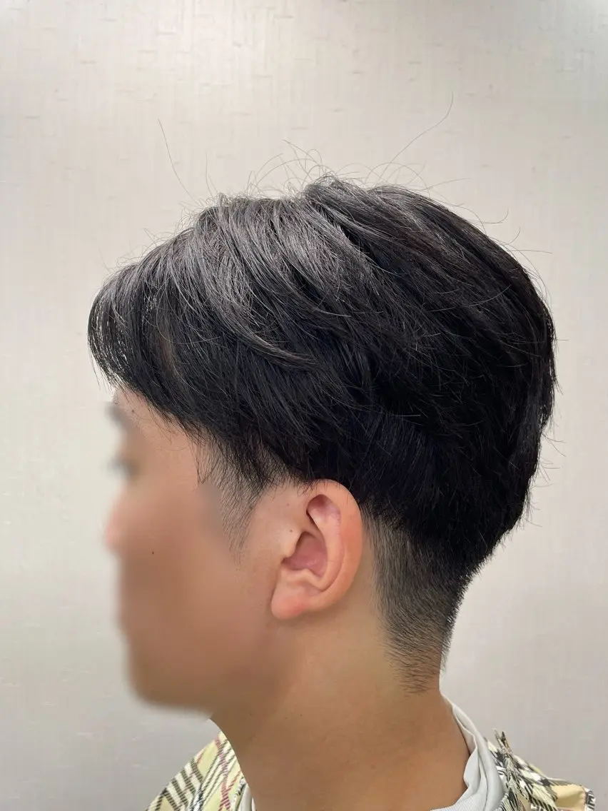 ショート メンズ センターパート Nakada Chikaのヘアスタイル