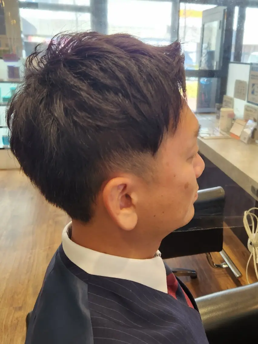 ショート メンズ カット トリートメント 橘 莉穂のヘアスタイル