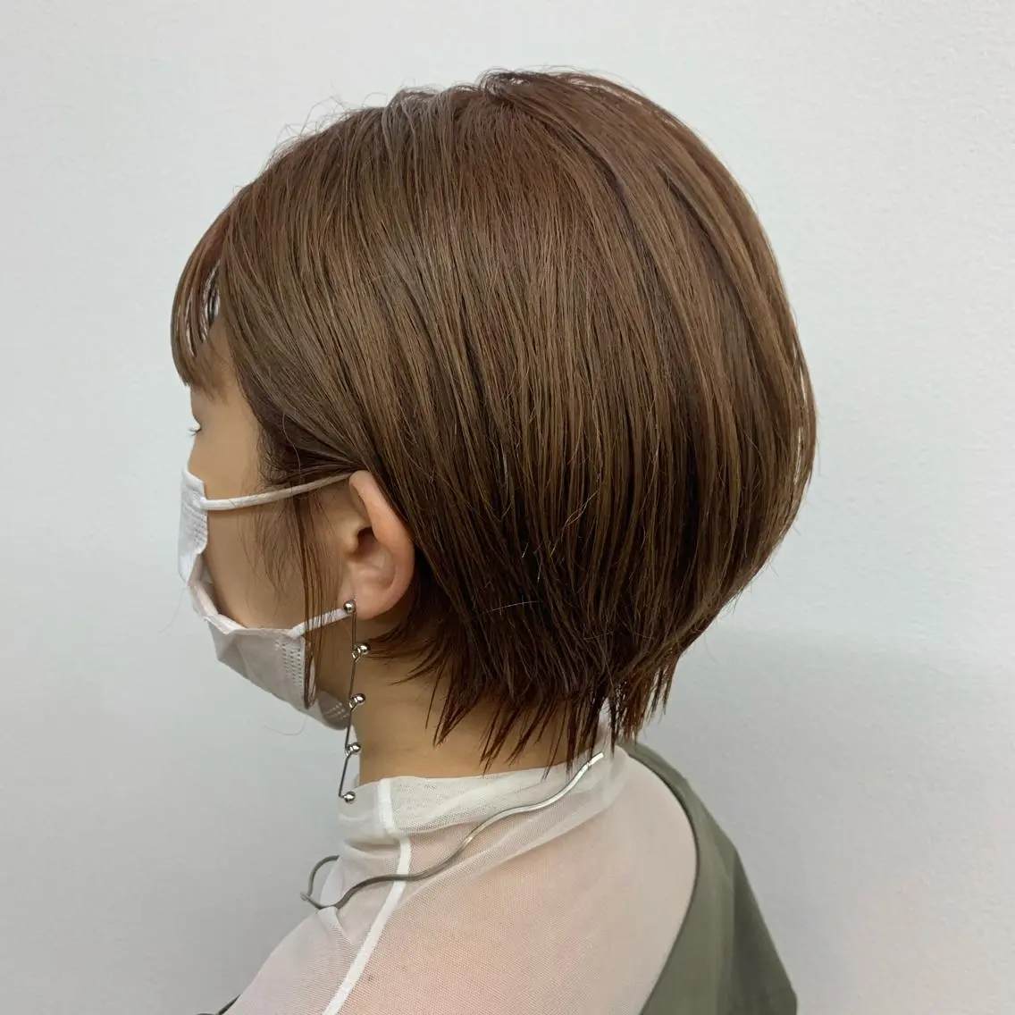 ショート カラー カット ヘアカラー トリートメント 大平 京佳のヘアスタイル