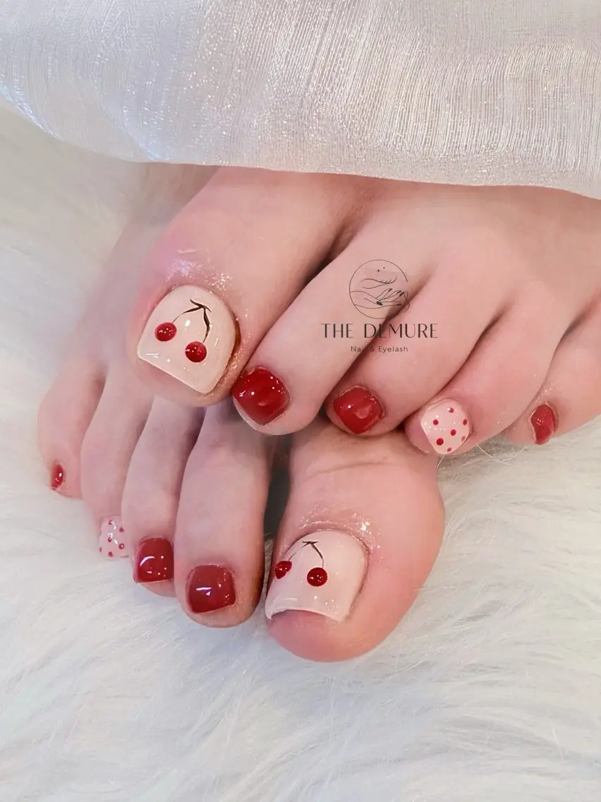 ネイル アートネイル フットネイル 韓国ネイル ロングネイル マグネットネイル フットネイル NailDemure 【銀座店】のネイルデザイン