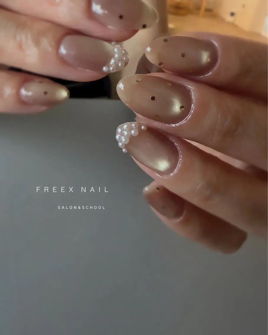 ネイル ハンドネイル ハンドケア freex nail /ニュアンス/個性派のネイルデザイン