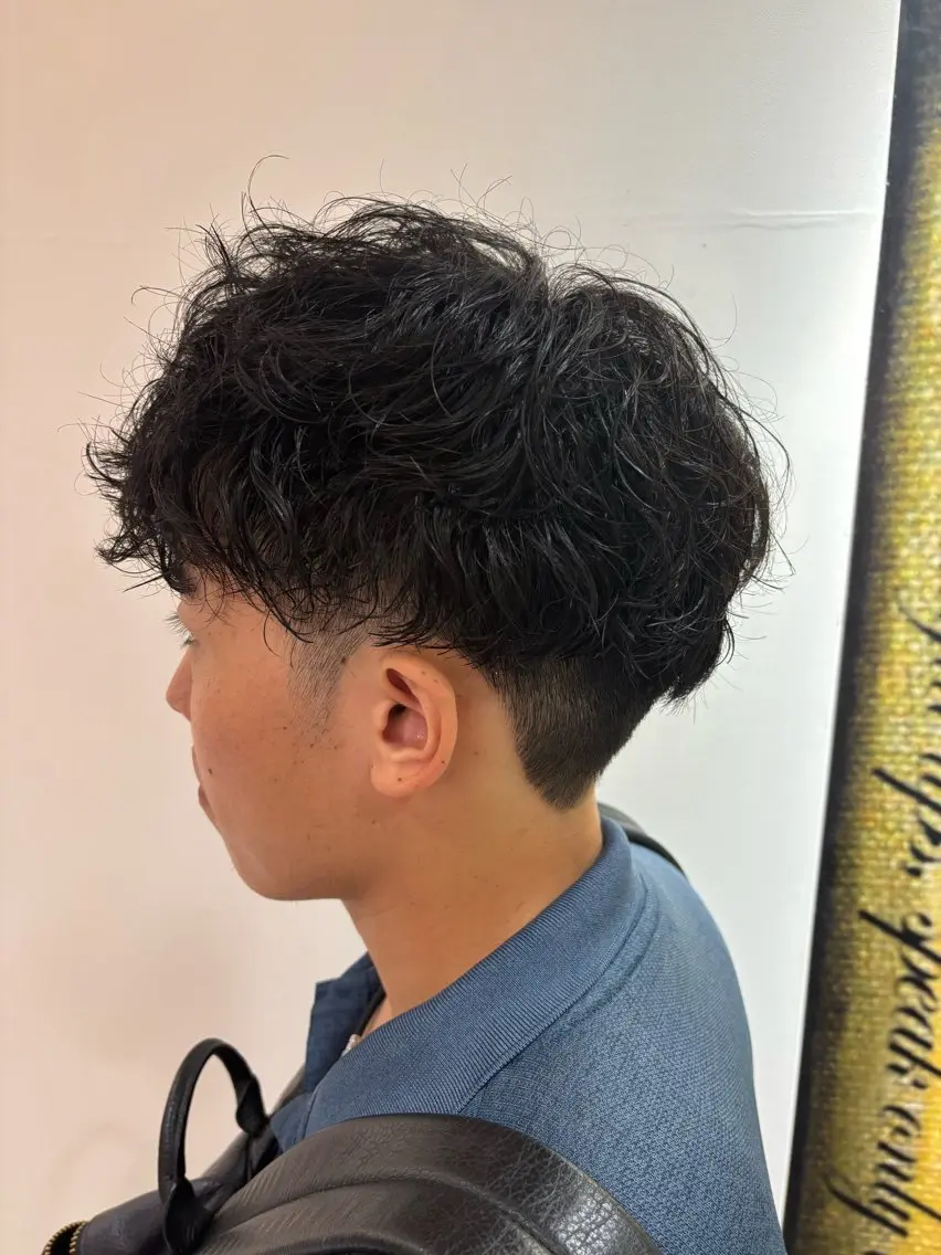 【メンズ限定】カット+ニュアンスパーマの写真