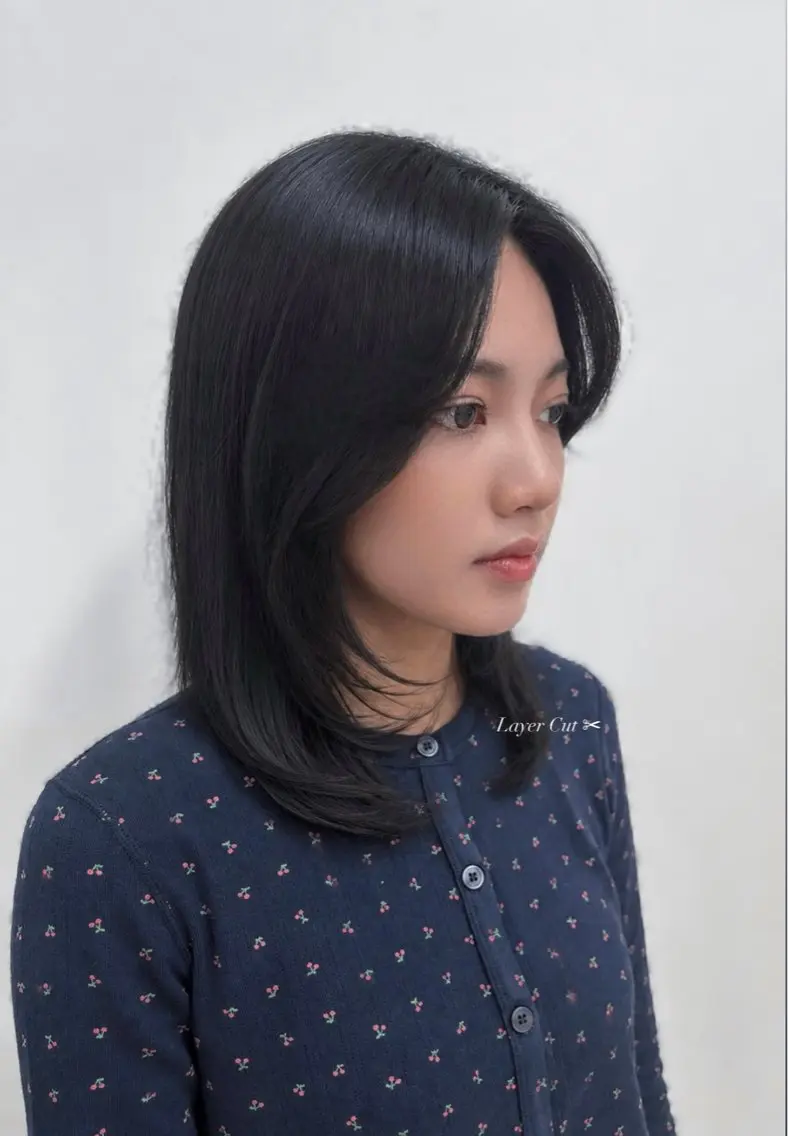 ミディアム カット カットモデル募集 KAREN🐨🤍のヘアスタイル
