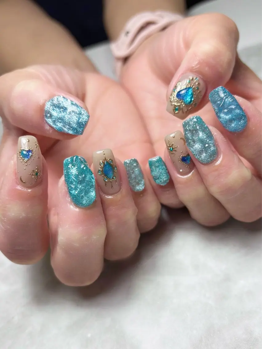 ネイル アートネイル ハンドネイル Nailsalon E's cafeのネイルデザイン