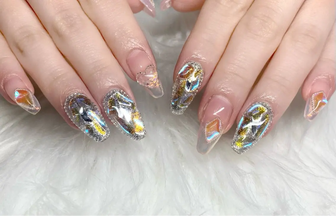 ネイル 長さ出し ネイルチップ ハンドネイル ハンドケア Hi beauty 渋谷のネイルデザイン