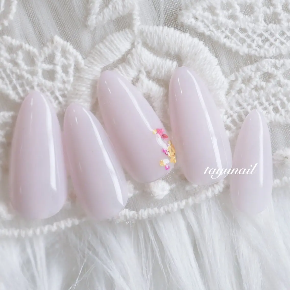 ネイル アートネイル ジェルネイル パラジェル シンプルネイル ハンドネイル ネイルサロン 【たゆnail】のネイルデザイン
