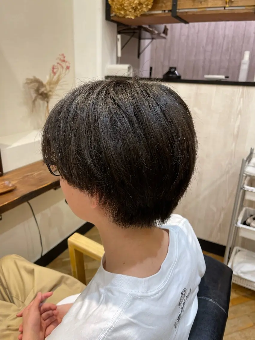 ショート メンズ カット 佐藤 海璃のヘアスタイル
