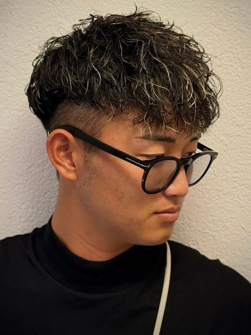 メンズ 撮影モデル saitou ryousukeのヘアスタイル