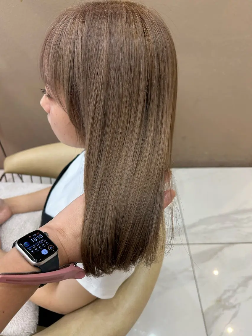 ブリーチカラー✨️ ＋ 1step トリートメントの写真